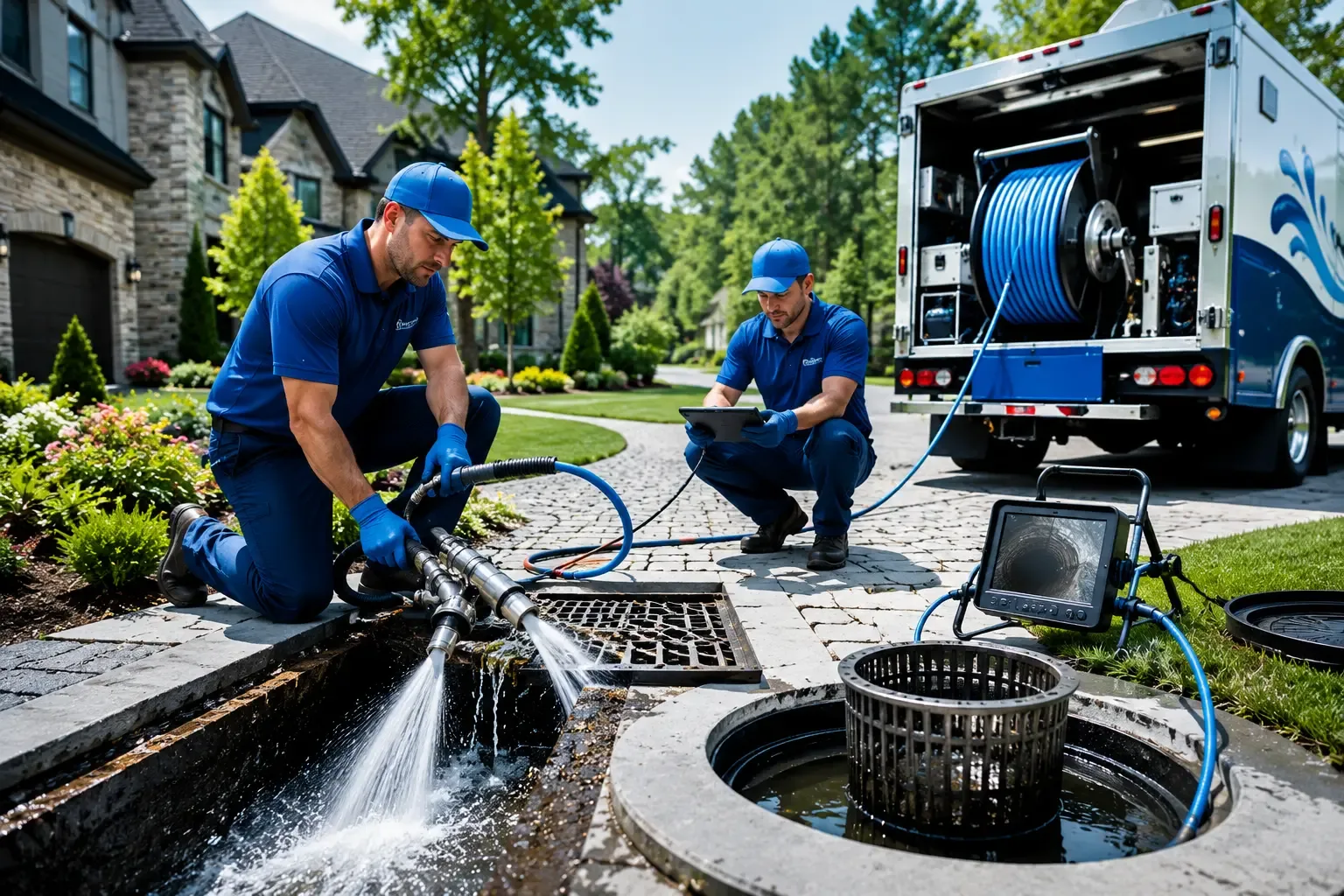 Local outdoor drain cleaning professionals in Fenton, IA